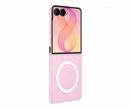 Etui do telefonów Samsung Clear Magnet do Flip 8 przezroczysty